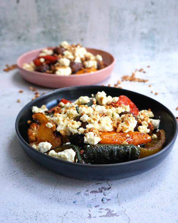 Roasted Vegetables With Feta | Recipe | Cuisine Fiend